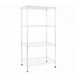 Mammut - tagère en métal Rocky 4/5 Étagères Blanc 90 x 45 x 200 cm