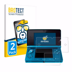 BROTECT Protection Ecran pour Nintendo 3DS (2 Pièces) - Film Protection Ultra Clair