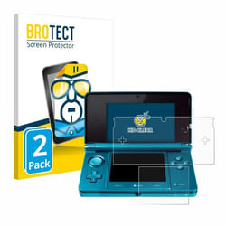 BROTECT Protection Ecran pour Nintendo 3DS (2 Pièces) - Film Protection Ultra Clair