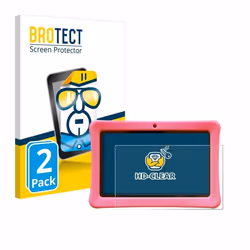 BROTECT Protection Ecran pour Contixo Kids 7 Tablet (2 Pièces) - Film Protection Ultra Clair