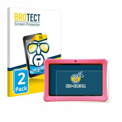 BROTECT Protection Ecran pour Contixo Kids 7 Tablet (2 Pièces) - Film Protection Ultra Clair