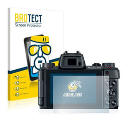 BROTECT Film Protecteur Verre 9H pour Canon PowerShot G5 X [Anti-Rayures Transparent]