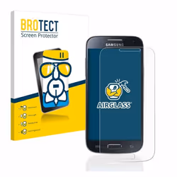 BROTECT Film Protecteur Verre 9H pour Samsung Galaxy S4 Mini [Anti-Rayures Transparent]