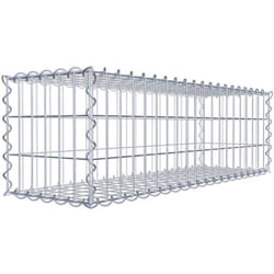 Gabiona - Gabiondeco - Gabion 100 cm x 30 cm x 30 cm (l x h x p). mailles 5 x 10 cm. Spirale - Made in Germany