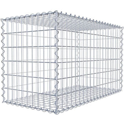 Gabiona - Gabiondeco - Gabion 100 cm x 60 cm x 50 cm (l x h x p). mailles 5 x 10 cm. Spirale - Made in Germany