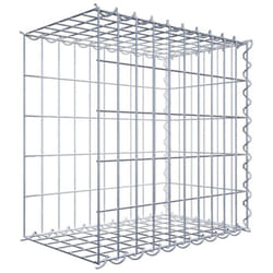 Gabiona - Gabiondeco - Gabion - Element de prolongation en longueur 50 cm x 50 cm x 30 cm (l x h x p). maille 5 x 10 cm. Spirale. Avert.: il manque