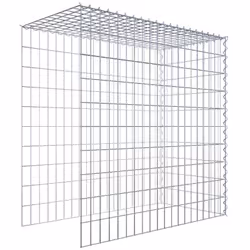 Attention ! Le Gabion n'est pas complet. Il sert à l'extension en hauteur et en longueur. Il manque un grillage au sol et un ...