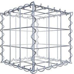 Gabiona - Gabiondeco - Gabion 30 cm x 30 cm x 30 cm (l x h x p). mailles 10 x 10 cm. Spirale - Made in Germany