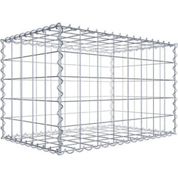 Gabiondeco - Gabion 80 cm x 50 cm x 50 cm (L x H x P). mailles 10 x 10 cm. Spirale - Made in Germany
