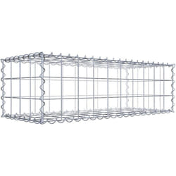 Gabiona - Gabiondeco - Gabion 100 cm x 30 cm x 40 cm (l x h x p). mailles 10 x 10 cm. Spirale - Made in Germany