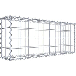 Gabiona - Gabiondeco - Gabion 100 cm x 40 cm x 20 cm (l x h x p). mailles 10 x 10 cm. Spirale - Made in Germany