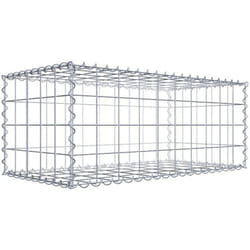 Gabiona - Gabiondeco - Gabion 100 cm x 40 cm x 50 cm (l x h x p). mailles 10 x 10 cm. Spirale - Made in Germany