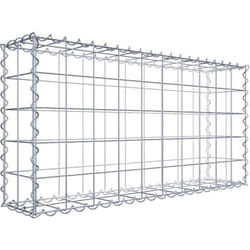 Gabiona - Gabiondeco - Gabion 100 cm x 50 cm x 20 cm (l x h x p). mailles 10 x 10 cm. Spirale - Made in Germany