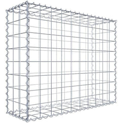 Gabiona - Gabiondeco - Gabion 100 cm x 80 cm x 30 cm (l x h x p). mailles 10 x 10 cm. Spirale - Made in Germany