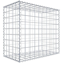 Gabiona - Gabiondeco - Gabion 100 cm x 90 cm x 50 cm (l x h x p). mailles 10 x 10 cm. Spirale - Made in Germany