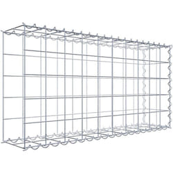 Gabiona - Gabiondeco - Gabion - Element de prolongation en longueur 100 cm x 50 cm x 20 cm (l x h x p). maille 10 x 10 cm. Spirale. Avert.: il manque