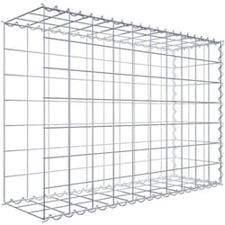 Gabiondeco - Gabion - Element de prolongation en longueur 100 cm x 70 cm x 30 cm (L x H x P). maille 10 x 10 cm. Spirale. Avert.: il manque une