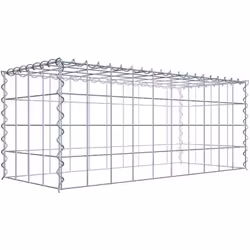 Attention ! Le Gabion n'est pas complet. Il est destiné à l'extension en hauteur. Il manque un grillage au sol. Longueur : 10 ...