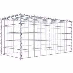 Attention ! Le Gabion n'est pas complet. Il est destiné à l'extension en hauteur. Il manque un grillage au sol. Longueur : 10 ...