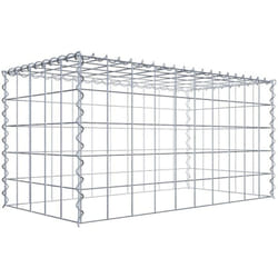 Gabiona - Gabiondeco - Gabion - Element de prolongation en hauteur 100 cm x 50 cm x 50 cm (l x h x p). maille 10 x 10 cm. Spirale. Attention : il