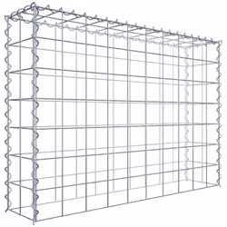Attention ! Le Gabion n'est pas complet. Il est destiné à l'extension en hauteur. Il manque un grillage au sol. Longueur : 10 ...