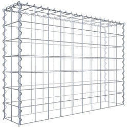 Gabiona - Gabiondeco - Gabion - Element de prolongation en hauteur 100 cm x 70 cm x 20 cm (l x h x p). maille 10 x 10 cm. Spirale. Attention : il