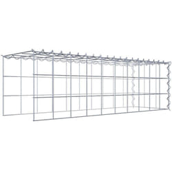 Gabiona - Gabiondeco - Gabion - Element de prolongation en hauteur et en longueur 100 cm x 30 cm x 30 cm (l x h x p). maille 10 x 10 cm. Spirale.