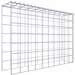 Attention ! Le Gabion n'est pas complet. Il sert à l'extension en hauteur et en longueur. Il manque un grillage au sol et un ...