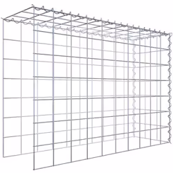 Attention ! Le Gabion n'est pas complet. Il sert à l'extension en hauteur et en longueur. Il manque un grillage au sol et un  ...