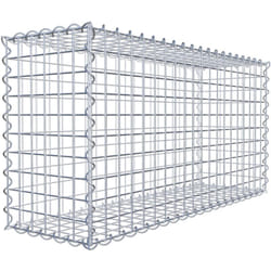Gabiona - Gabiondeco - Gabion 100 cm x 50 cm x 30 cm (l x h x p). mailles 5 x 5 cm. Spirale - Made in Germany