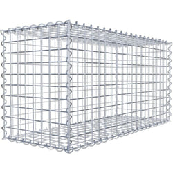 Gabiona - Gabiondeco - Gabion 100 cm x 50 cm x 40 cm (l x h x p). mailles 5 x 5 cm. Spirale - Made in Germany