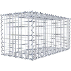Gabiona - Gabiondeco - Gabion 100 cm x 50 cm x 50 cm (l x h x p). mailles 5 x 5 cm. Spirale - Made in Germany