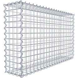 Gabiona - Gabiondeco - Gabion 100 cm x 60 cm x 20 cm (l x h x p). mailles 5 x 5 cm. Spirale - Made in Germany