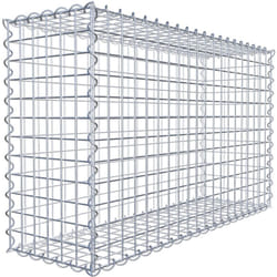 Gabiona - Gabiondeco - Gabion 100 cm x 60 cm x 30 cm (l x h x p). mailles 5 x 5 cm. Spirale - Made in Germany