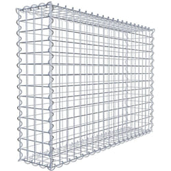 Gabiona - Gabiondeco - Gabion 100 cm x 70 cm x 20 cm (l x h x p). mailles 5 x 5 cm. Spirale - Made in Germany