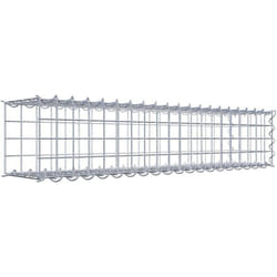 Gabiona - Gabiondeco - Gabion - Element de prolongation en longueur 100 cm x 20 cm x 20 cm (l x h x p). maille 5 x 5 cm. Spirale. Avert.: il manque