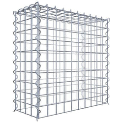 Gabiona - Gabiondeco - Gabion - Element de prolongation en hauteur 50 cm x 50 cm x 20 cm (l x h x p). maille 5 x 5 cm. Spirale. Attention : il manque