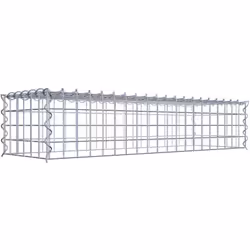 Attention ! Le Gabion n'est pas complet. Il est destiné à l'extension en hauteur. Il manque un grillage au sol. Longueur : 10 ...