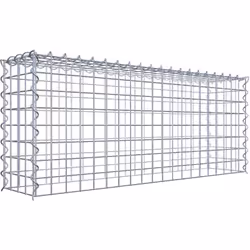 Attention ! Le Gabion n'est pas complet. Il est destiné à l'extension en hauteur. Il manque un grillage au sol. Longueur : 10 ...
