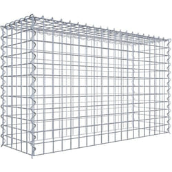 Gabiona - Gabiondeco - Gabion - Element de prolongation en hauteur 100 cm x 60 cm x 30 cm (l x h x p). maille 5 x 5 cm. Spirale. Attention : il