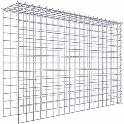 Attention ! Le Gabion n'est pas complet. Il sert à l'extension en hauteur et en longueur. Il manque un grillage au sol et un  ...