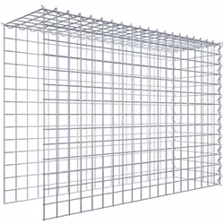 Attention ! Le Gabion n'est pas complet. Il sert à l'extension en hauteur et en longueur. Il manque un grillage au sol et un ...