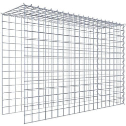 Gabiona - Gabiondeco - Gabion - Element de prolongation en hauteur et en longueur 100 cm x 70 cm x 30 cm (l x h x p). maille 5 x 5 cm. Spirale.
