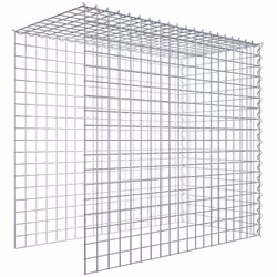 Attention ! Le Gabion n'est pas complet. Il sert à l'extension en hauteur et en longueur. Il manque un grillage au sol et un ...