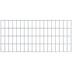 Gabiona - Grille de Gabion à l'unité - Dimensions: 90 cm x 40 cm - mailles de 5 x 10 cm - Made in Germany