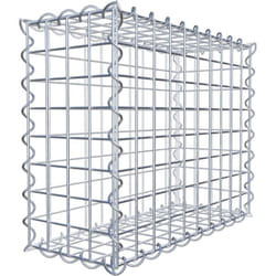 Gabiondeco - Gabion 50 cm x 40 cm x 20 cm (L x H x P). mailles 5 x 5 cm. Spirale - Made in Germany