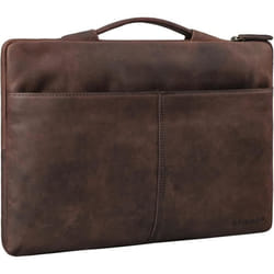 Sacoche pour ordinateur portable - STILORD - Kit - Cuir de vache - 156 pouces - Design élégant