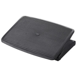 HJH OFFICE PIEDINO STRIPE Repose-pieds - Noir
