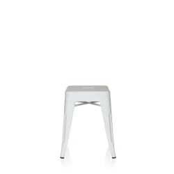 HJH OFFICE Tabouret VANTAGGIO blanc