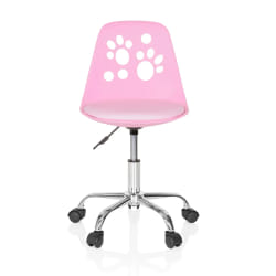 HJH OFFICE Chaise haute FANCY I rose